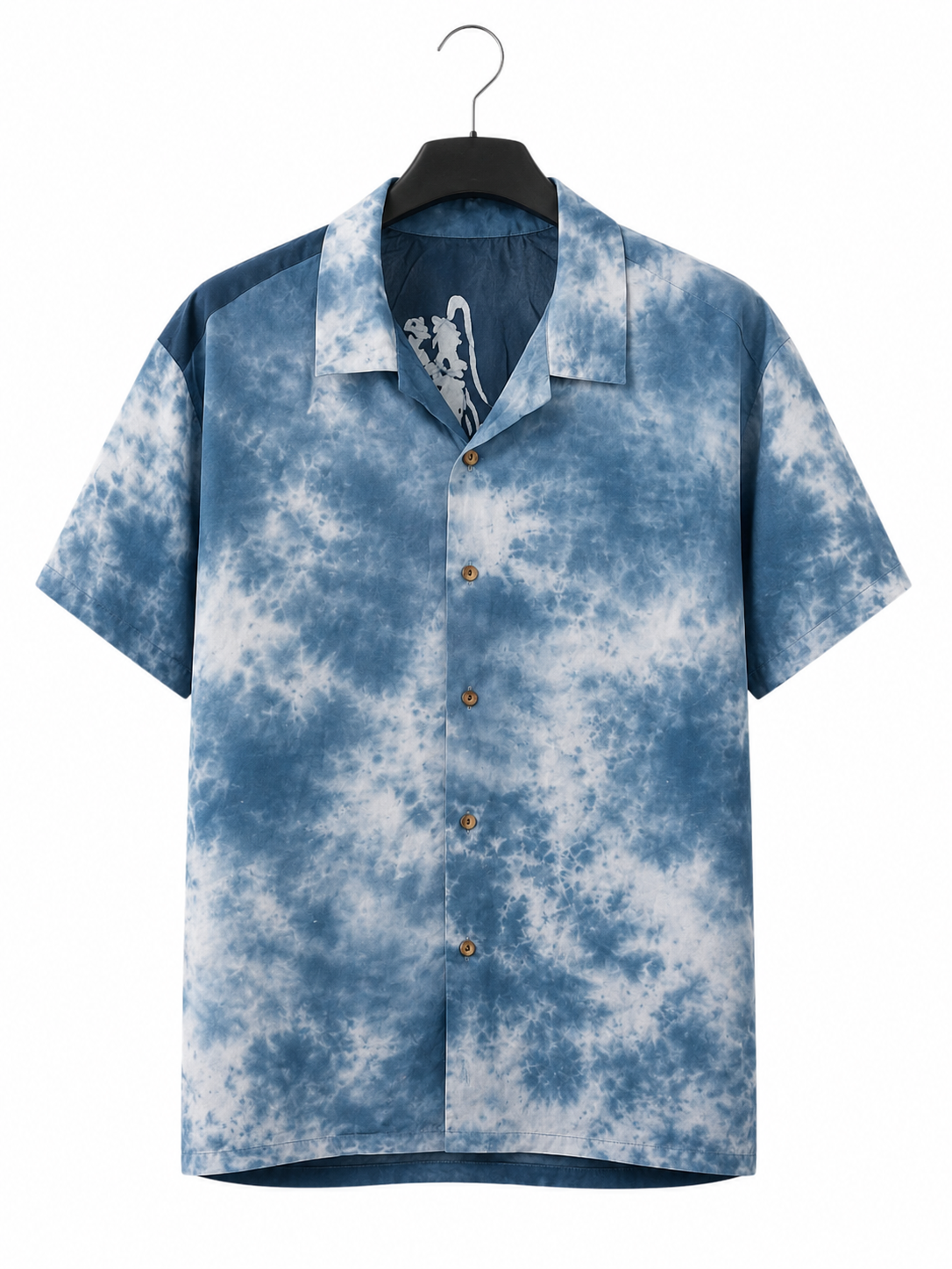 Batik Dragon Navy Dye Shirt