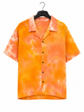 Batik Peach Mix Ice Dye Shirt